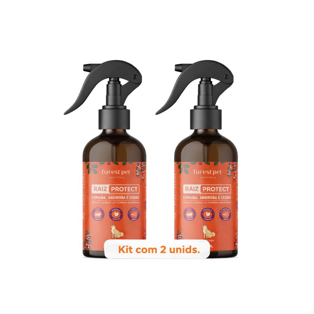 Repelente para Cachorro Natural Spray 120ml – Proteção Contra Mosquitos e Insetos kit 2unids