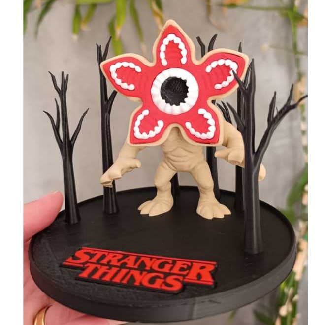 Action Figure Demogorgon  - Diorama Colecionável Impressão 3D