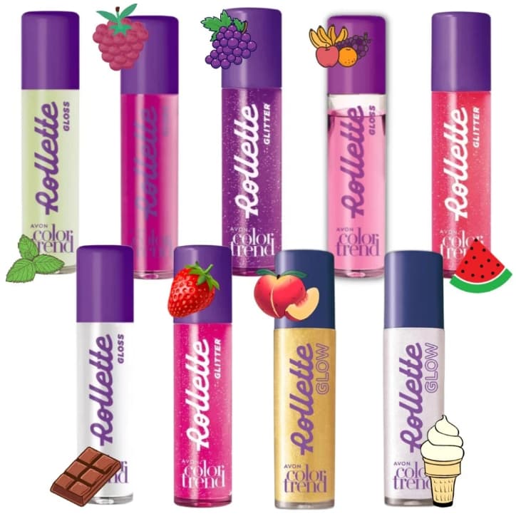 Brilho Labial Rollette Color Trend – Avon 5,5ml