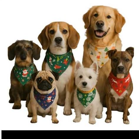 Bandana Para Cães - Cachorro Gatos Pet