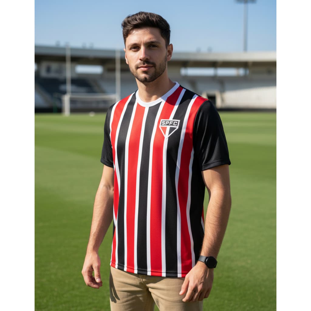 Camiseta São Paulo Oficial Braziline Change Masculina
