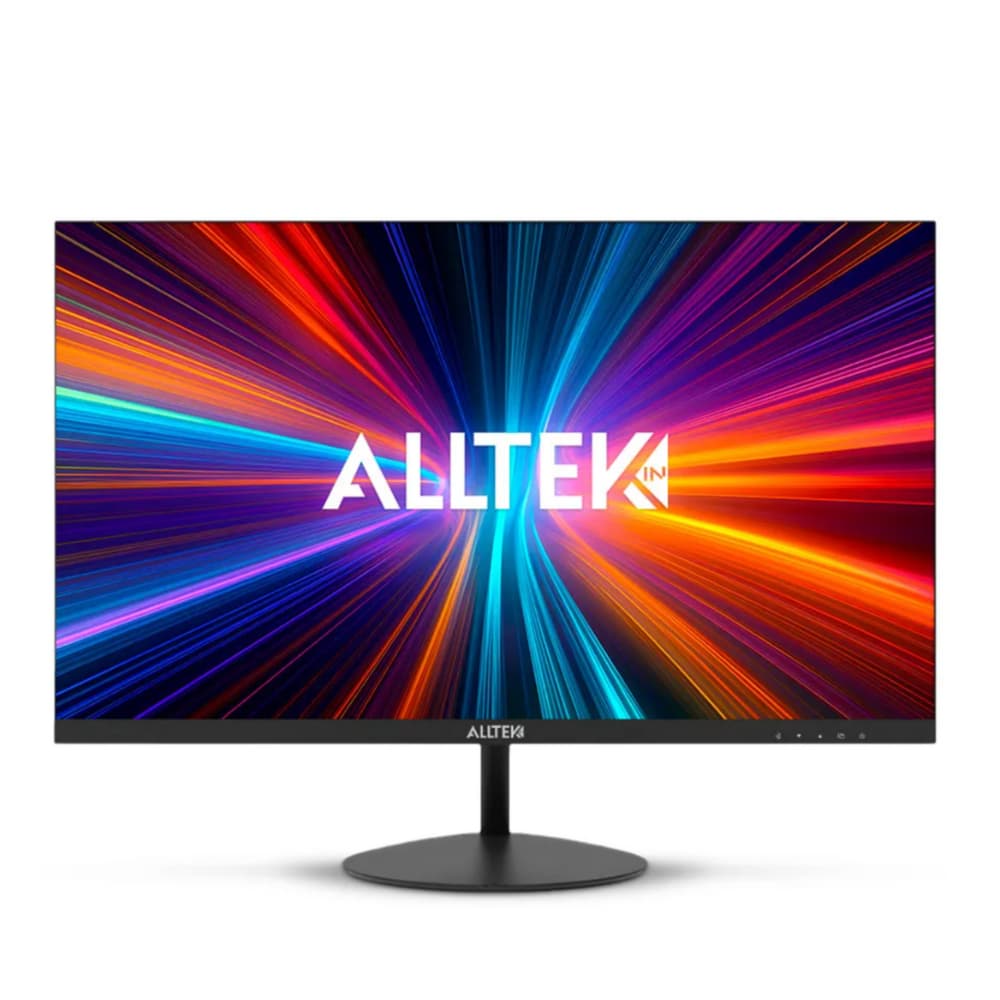 Monitor Alltek 21,5" FHD, Tela Ultrafina, Painel VA, 100 HZ, 5MS, HDMI, VGA - ATK-215 Z Preto