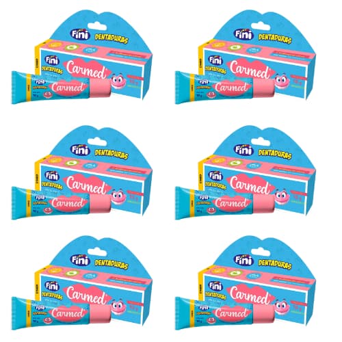 Carmed Fini Dentaduras Kit Hidratante Labial 10g ATACADO