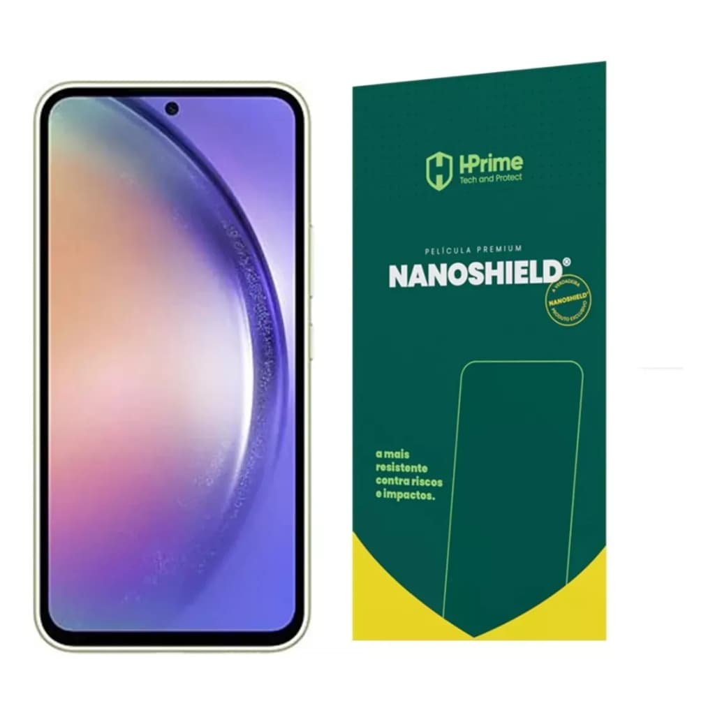 Película Nanoshield HPrime Premium Samsung A54 5G  | A melhor proteção do Brasil