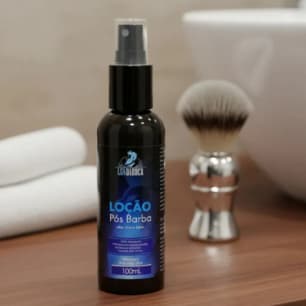 Loção Pós Barba Alta Hidratação Aloevera 100ml - LGN Barber