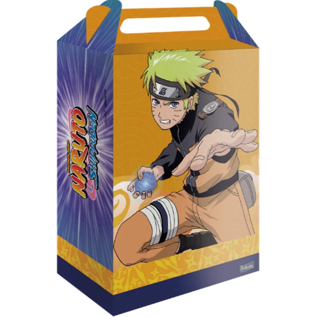 Naruto Ciaxa Surpresa Estampado Festa de Aniversário 08 Unidades