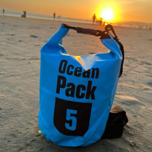 Bolsa Estanque 5 Litros Impermeavel Ecobag para Mergulho Praia