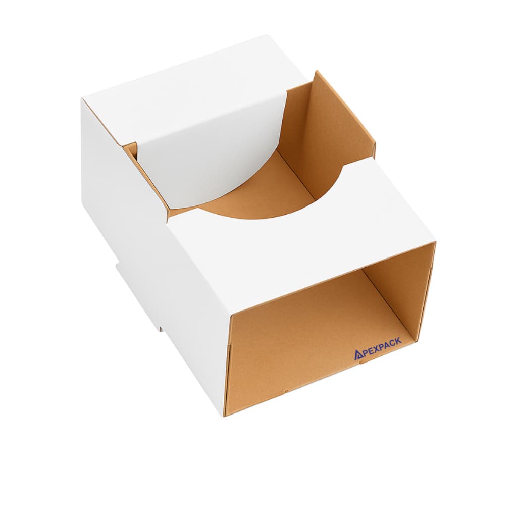 50 Porta Copos De Papelão Branco Para 1 Copo