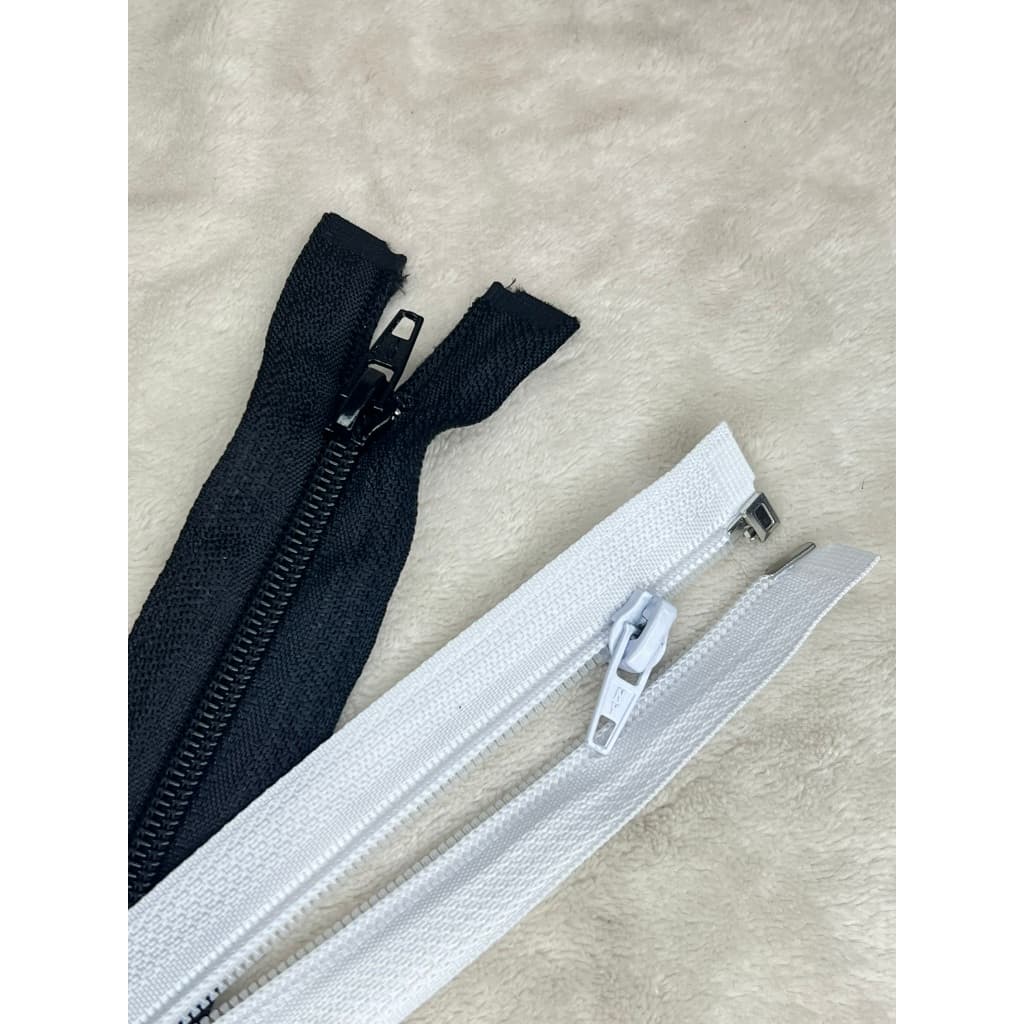 Zíper Destacável Nylon ZD Kit 10 Unidades | Costura | Tamanhos 20 ao 90