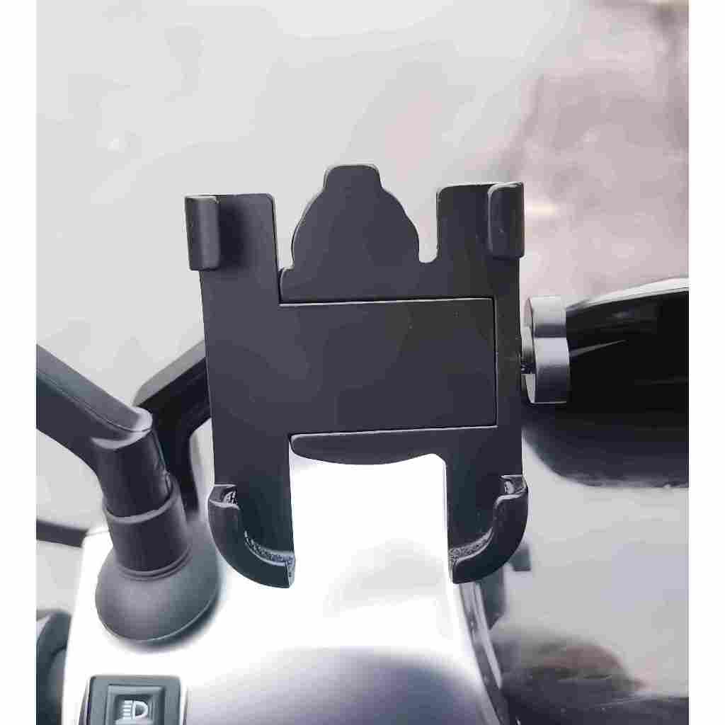 Suporte de Celular C2 para Moto, Bicicleta e Elétrica que tem Espelho Retrovisor  – Estável, 360° -