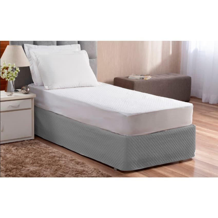 KIT 2 SAIA PARA CAMA BOX (SOLTEIRO) super prática