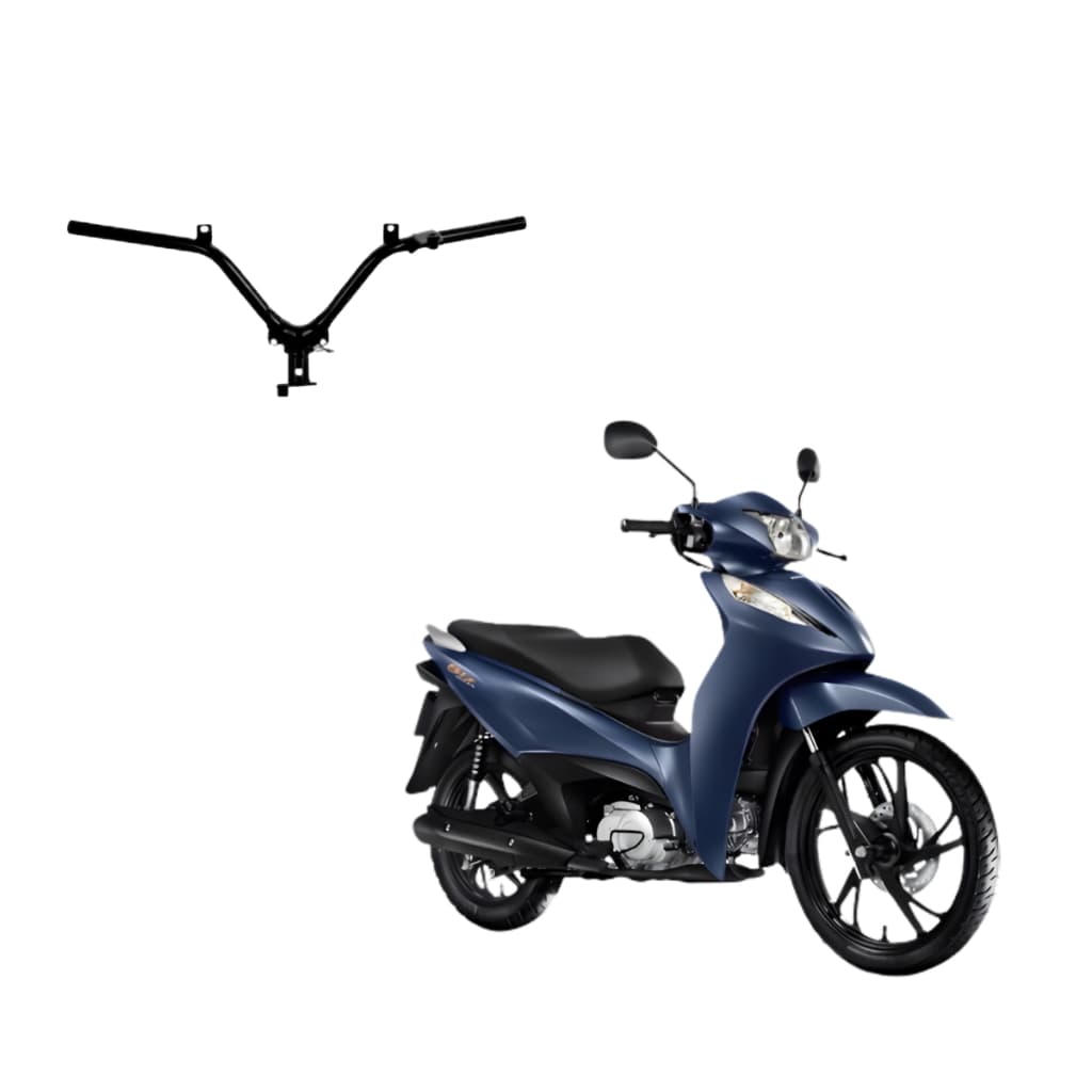 Guidão de Moto Pro Tork Para Biz 125 Ex 2011 a 2015