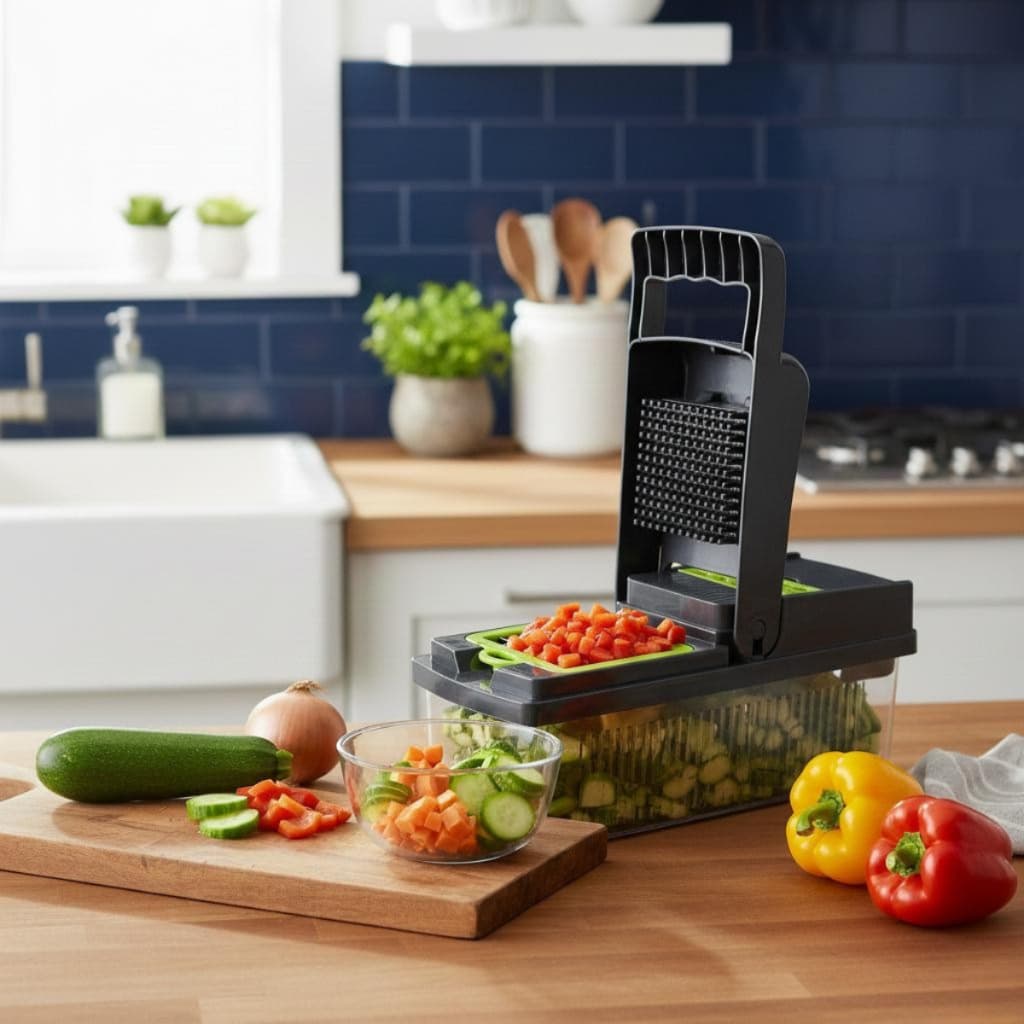 Ralador Multifuncional Fatiador Verduras Cozinha Multiuso Cortador Queijo Profissional