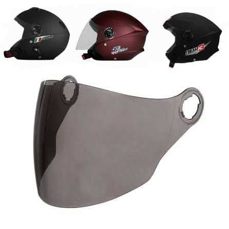 Viseira Fume Para Capacete New Atomic / New Libert 3 / Elite Pro Tork (2mm)