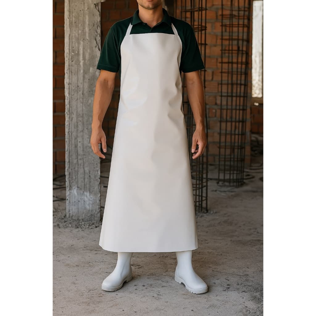 5 Avental De Pvc Forrado Impermeável Engate Rápido Cozinha Açougueiro Churrasqueiro Peixaria