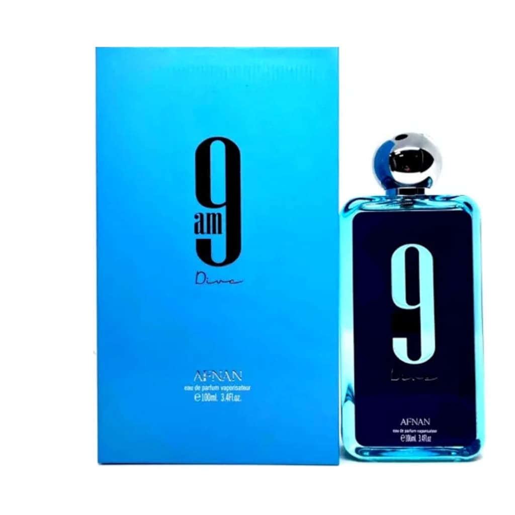 Perfume Árabe 9am Dive Afnan Eau De Perfum 100ml Original Com Selo