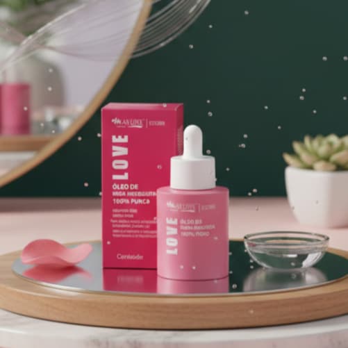 Óleo de Rosa Mosqueta 100% puro 30ml - Max Love