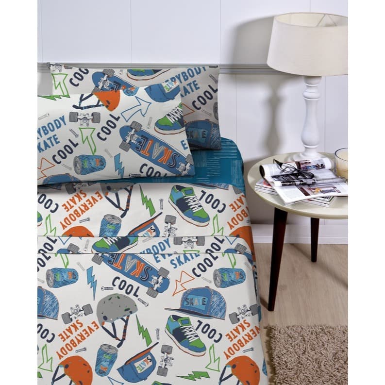 Jogo de Cama Lençol Infantil Menina ou Menino Kids Solteiro 3 Peças Studio Mix Premium Luxo Luxo