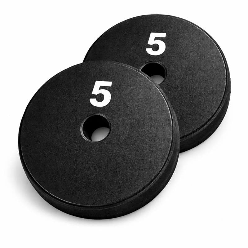 Anilhas 5 kg ( 2 unidades )  Artesanais Black Fitness