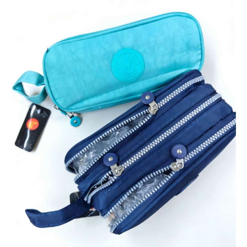 Estojo De Lápis De Tecido De Grande Capacidade Camada /Double Sided Pen Bag Pencil Case/Escolar