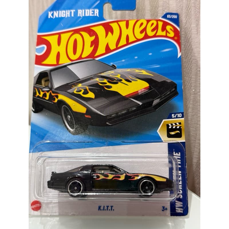 Carrinho Hot Wheels Knight Rider K.I.T.T. / Knight Rider KITT / Hot Wheels super máquina