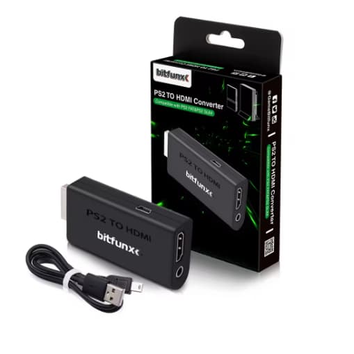 Adaptador Conversor Playstation 2 Ps2 Para Hdmi Bitfux