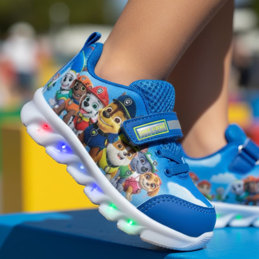 Ténis Masculino Infantil Velcro Duradouro Confortável Resistente