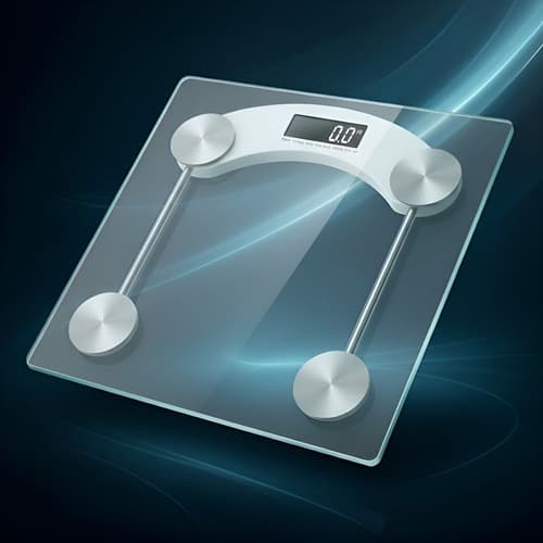 Balança Corporal Digital Até 180kg Com Vidro Temperado Premium