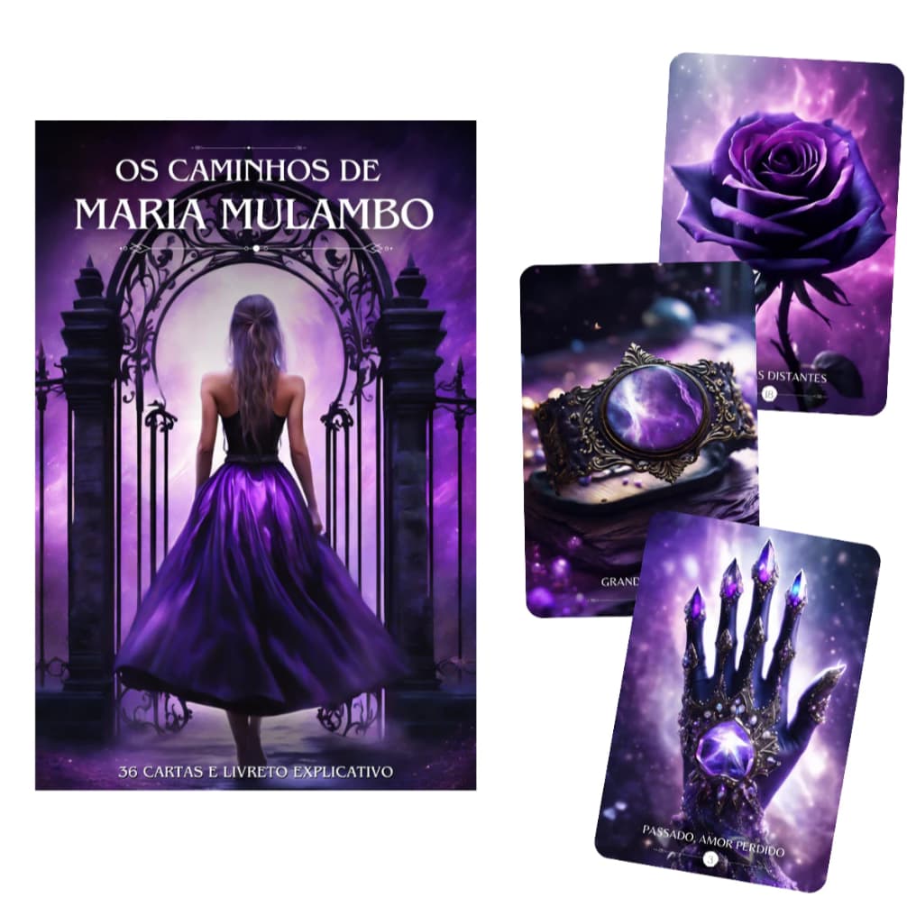 Baralho Os Caminhos De Maria Mulambo