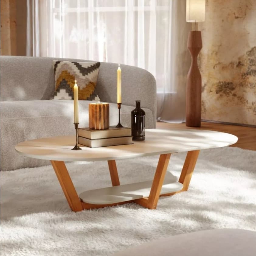 Mesa de Centro Elegance – Sofisticação e Praticidade na sua Sala de Estar