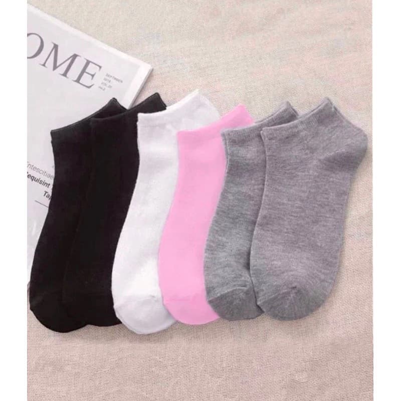 Kit 6/18 Pares Meias Femininas Soquete Cano Curto 35-40 Academia Dia a Dia