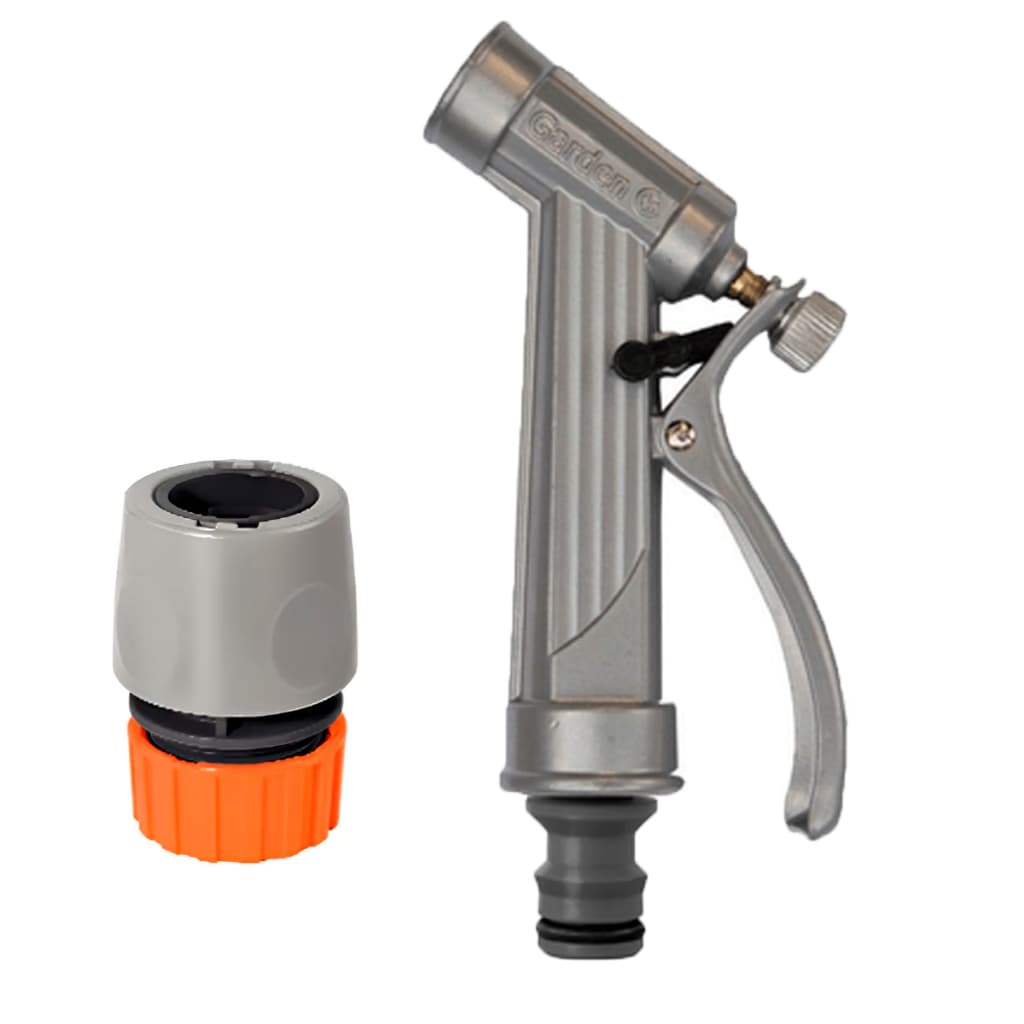 Esguicho Revolver para Mangueira Jardim + Engate Rápido 1/2 Tramontina