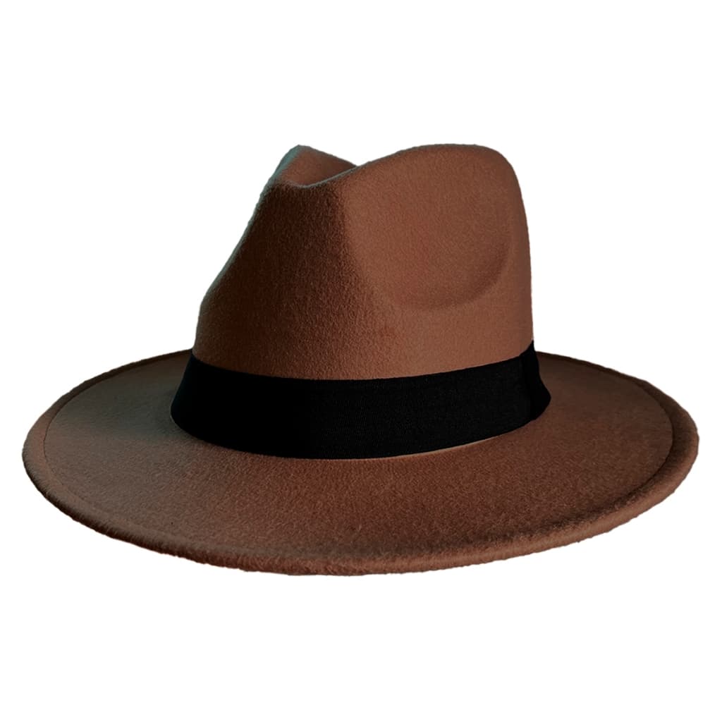 Chapéu Fedora Panamá Aveludado – Sofisticação Atemporal com Acabamento em Feltro Premium Kit 08