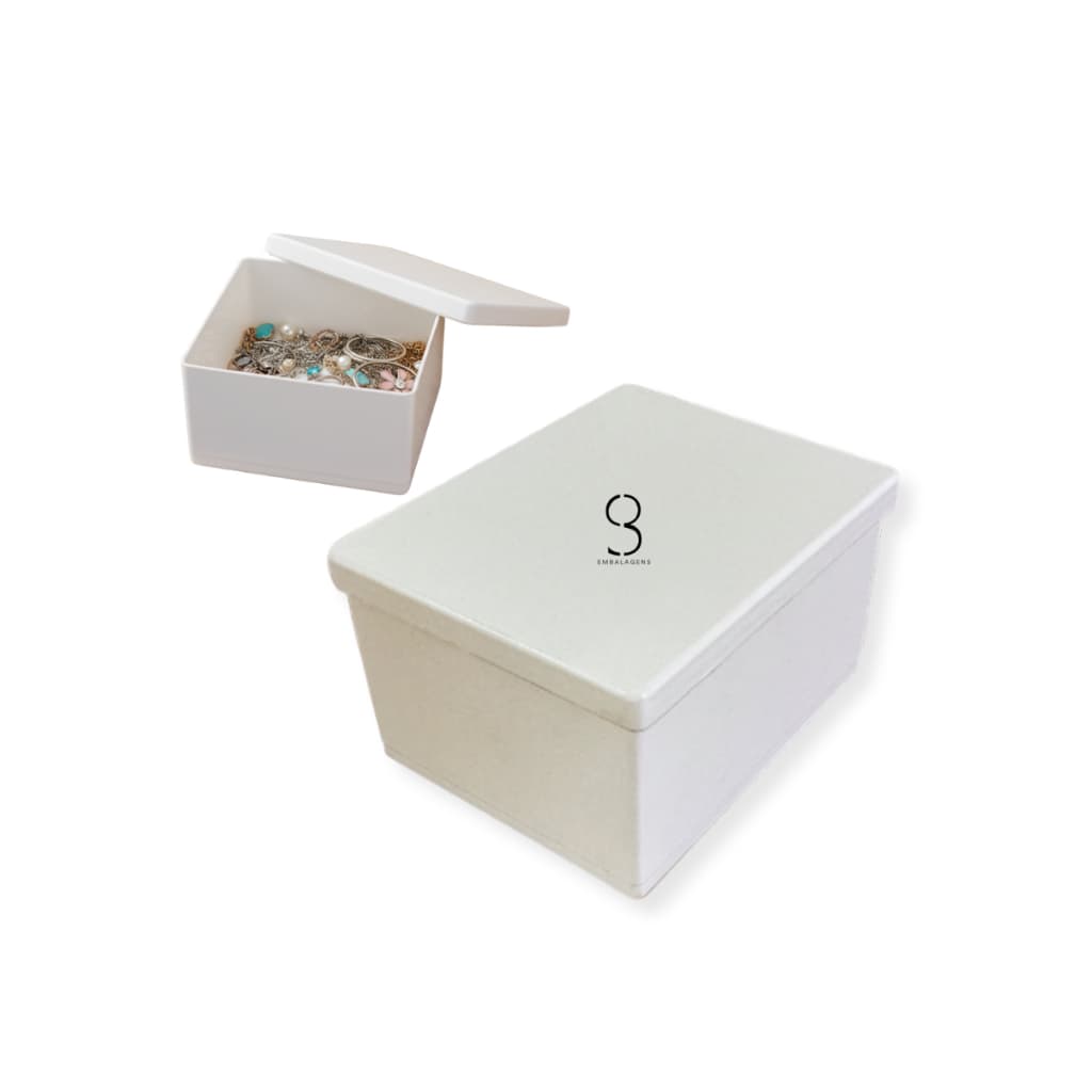 Kit 10U Caixinha PP Pequena Organizadora Parafuso Retangular