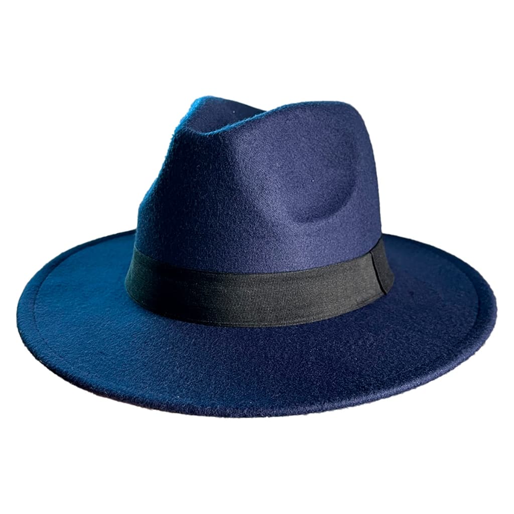 Chapeu Fedora Panamá Unissex Masculino Feminino Aba Larga 7cm Casual Casamento Festas Eventos Praia