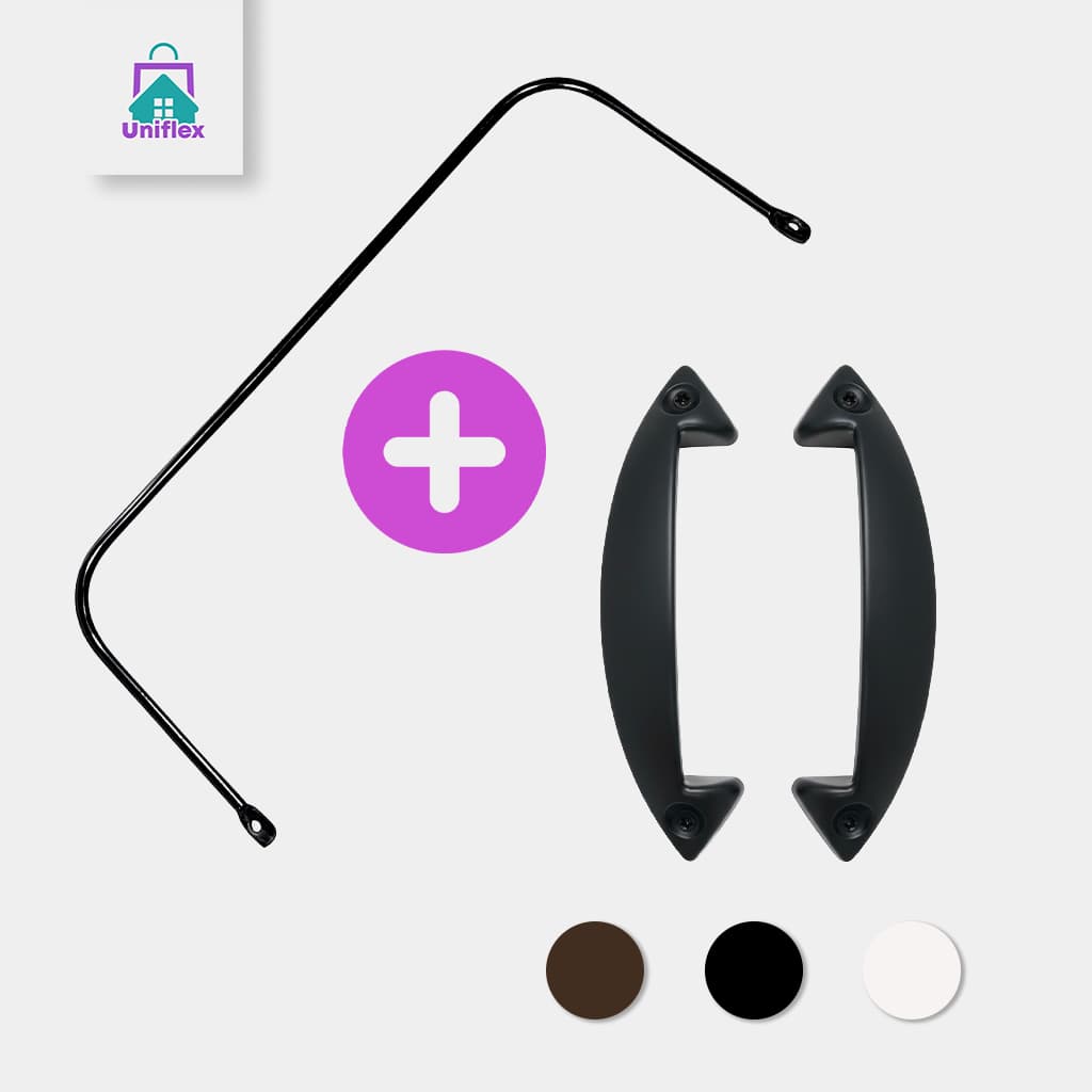 Kit Aparador de Colchão + Puxadores Cama Box Baú - Segurança e Reposição 3 Cores