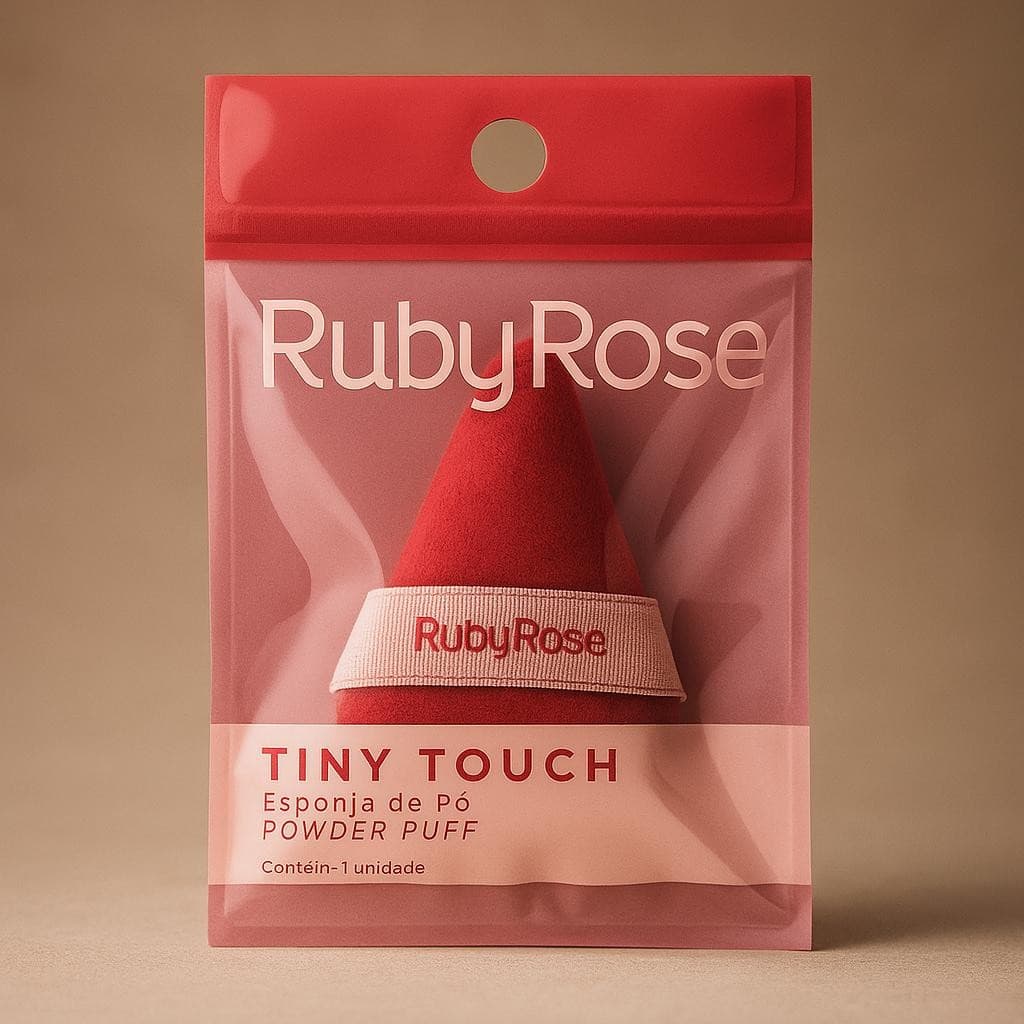 Ruby Rose Esponja de Pó Tiny Touch HBA7005