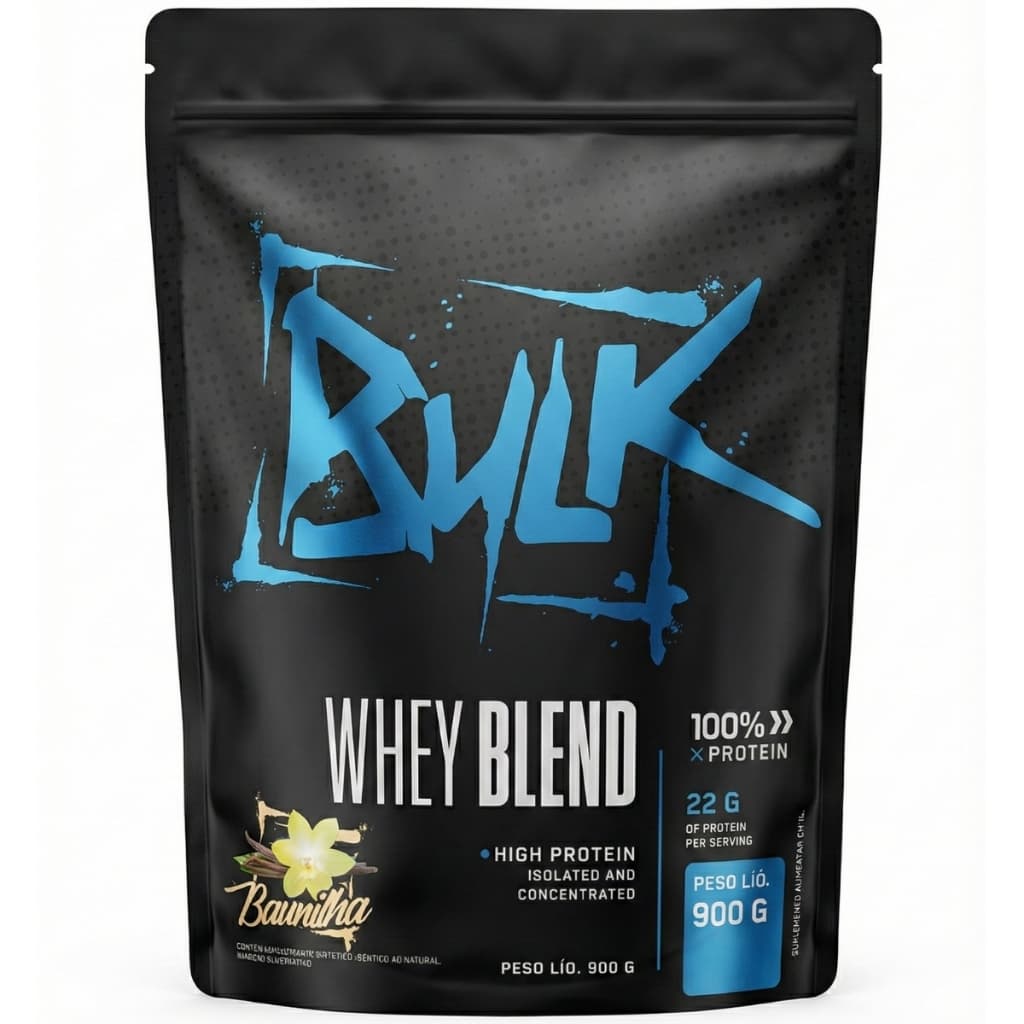 Whey Protein Blend Concentrado Isolado 900g Bulk Nutrition