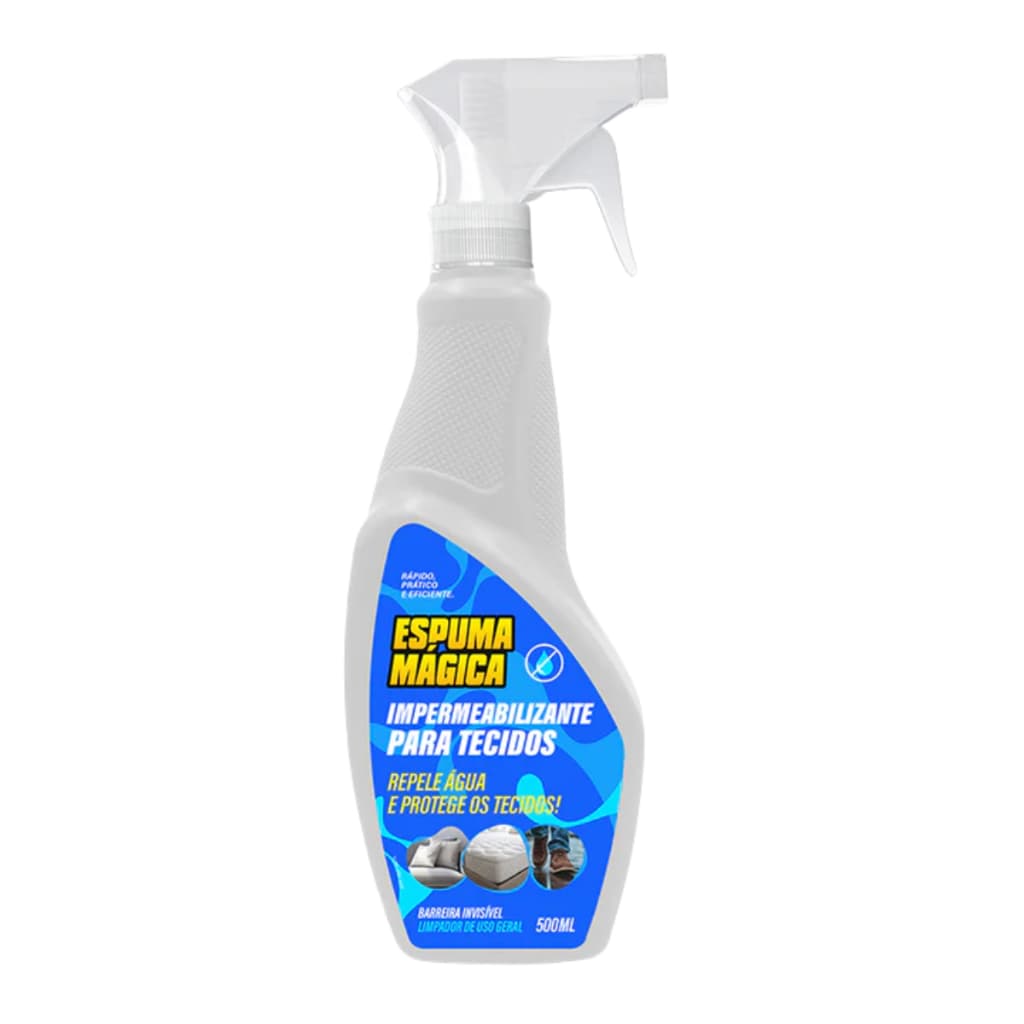 Espuma Mágica Impermeabilizante De Tecidos Sofas Bancos Toalhas 500ML