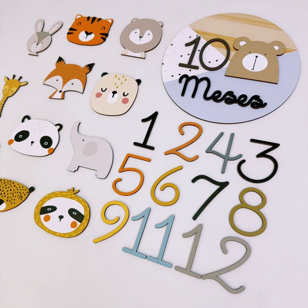 Kit Mesversário - Safari Nórdico