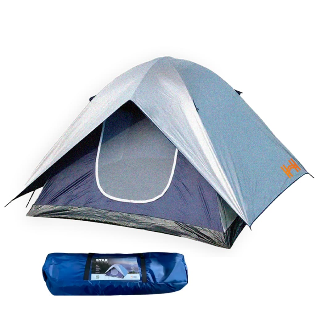 Barraca De Camping 4 Pessoas Luna Sobre Teto Impermeável