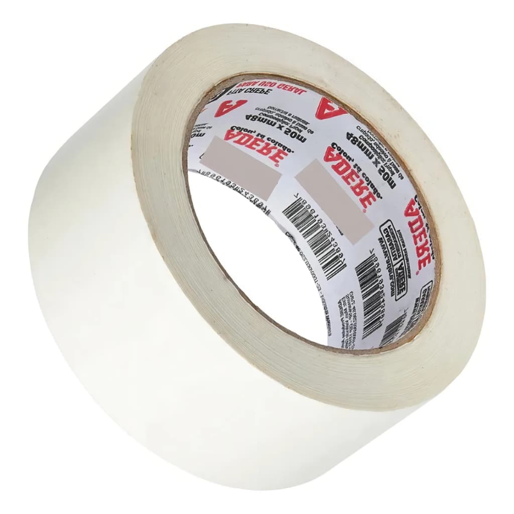 Fita Crepe 48mm x 50m Uso Geral Industrial - Adere