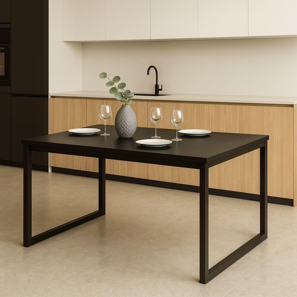 Mesa Estilo Industrial 120x80 que Transforma Seu Ambiente