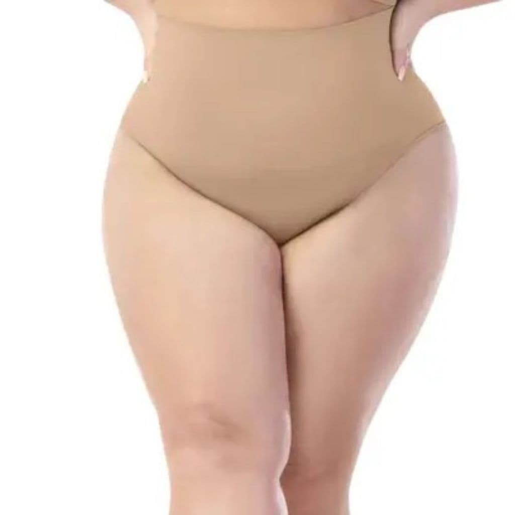 Calcinha Modeladora Sem Costura Microfibra Plus Size Gestante Maternidade Enxoval