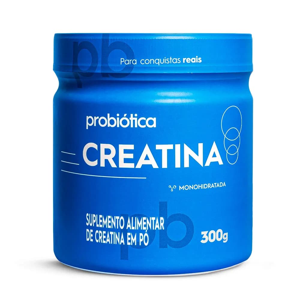 Creatina Monohidratada 300g 100% Pura - Probiótica