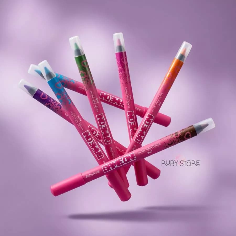 Lápis Colorido Em Gel Para Olhos Ruby Rose Game on HB-2400 Lançamento