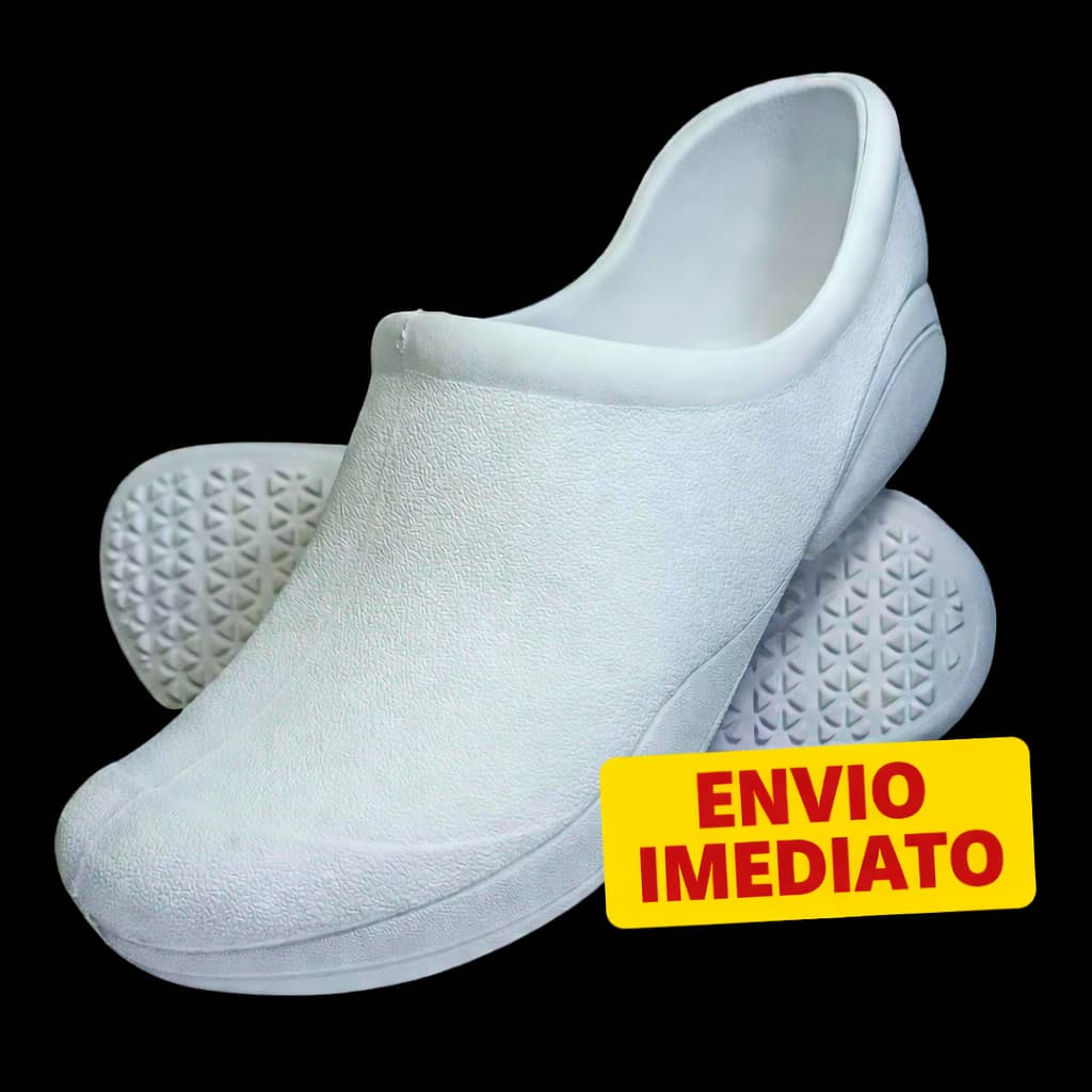 Sapato babuche Hospitalar Profissional Antiderrapante Unissex micro expandido envio o imediato ideal para trabalho leve