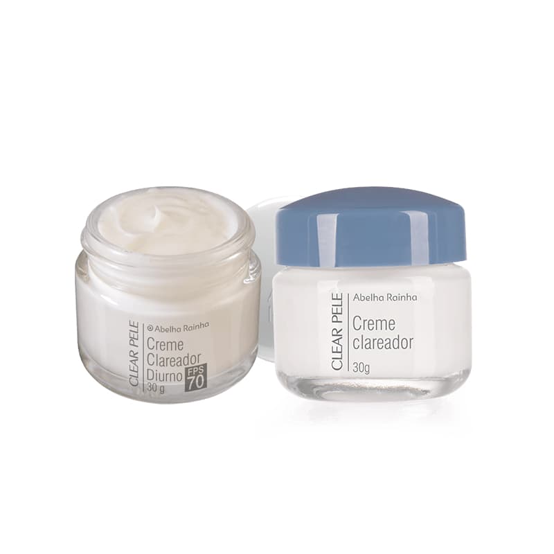 Clareador Facial Diurno e Noturno 30g