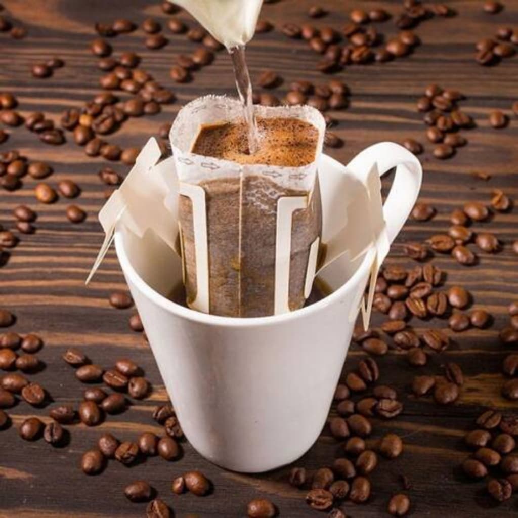 50 Coador De Café Filtro Dose Única Individual Descartável