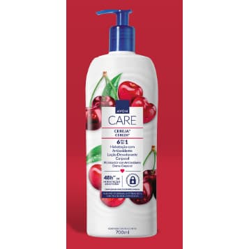 AVON CARE LOÇÃO DESODORANTE CORPORAL CEREJA 700ML